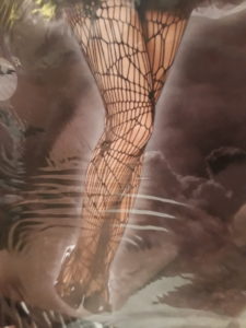 Collant toile d'araignée