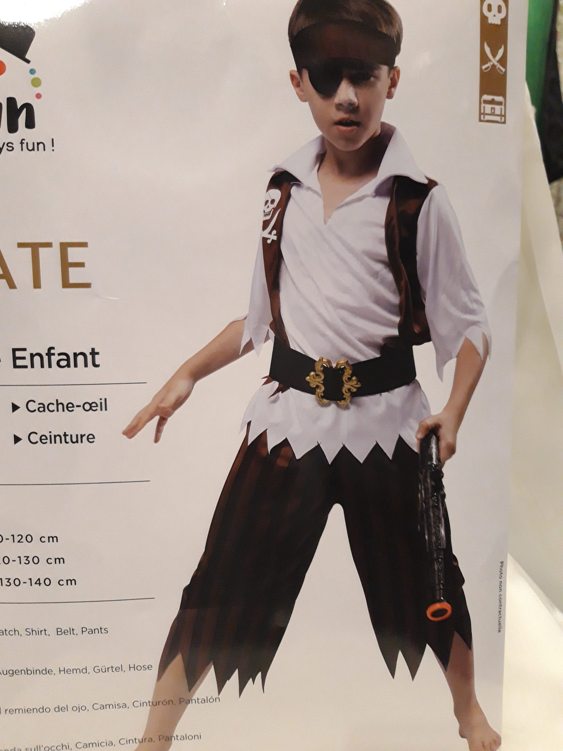 costume pirate